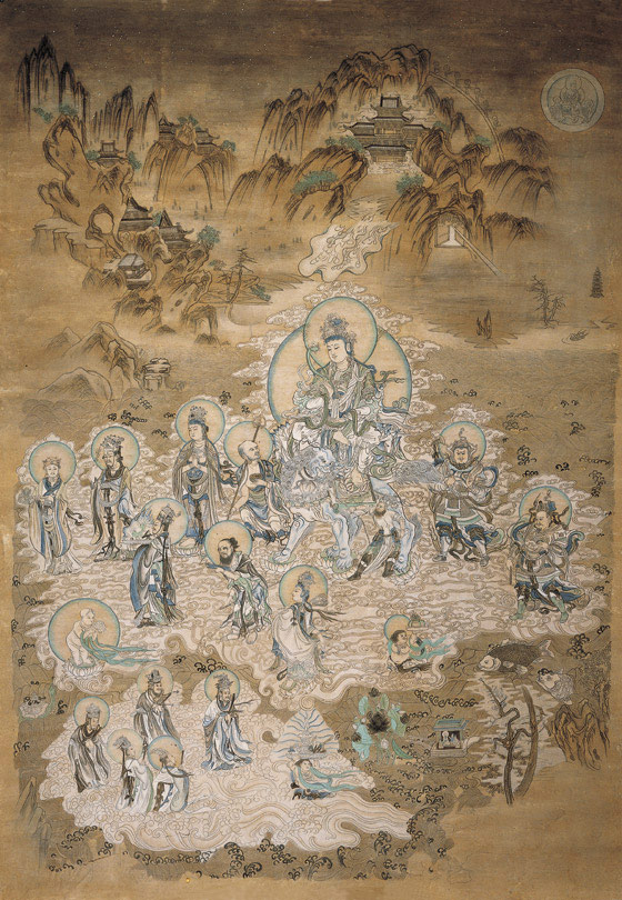牛玉生敦煌壁画临摹作品欣赏