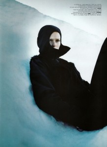 Carmen Kass - Enrique Badulescu shoot fo