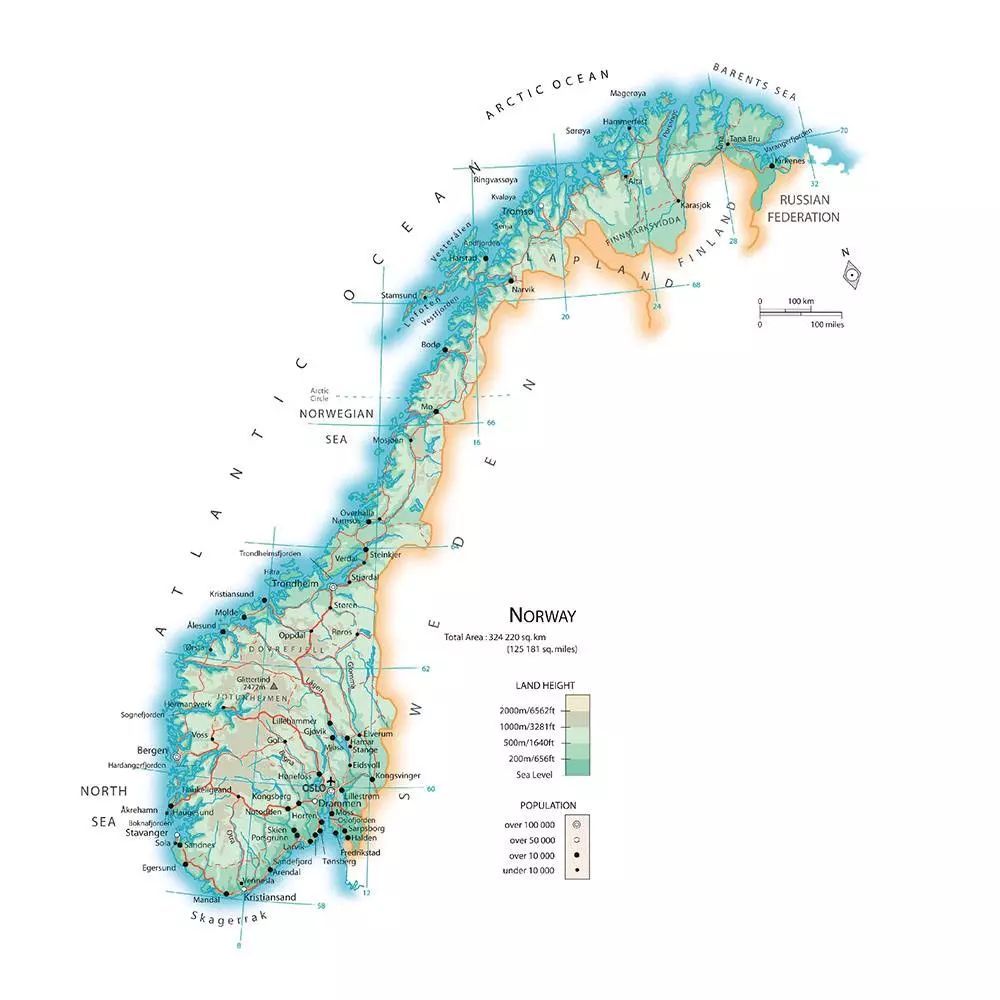 挪威最美的海岸线