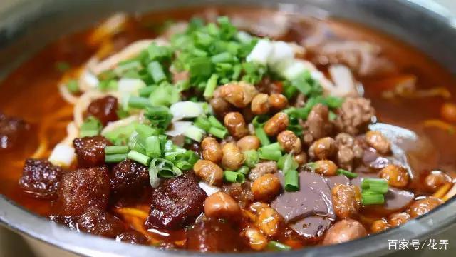 贵州风味——肠旺面