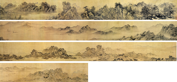 明 吴伟《长江万里图》