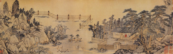 明 杜琼《友松图》