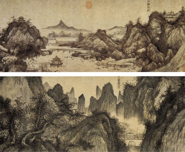 明 王绂 《北京八景图》