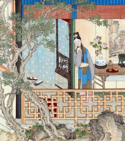北宋著名词人秦观的画册《燕寝怡情》