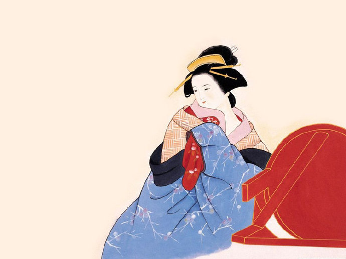 东瀛仕女图