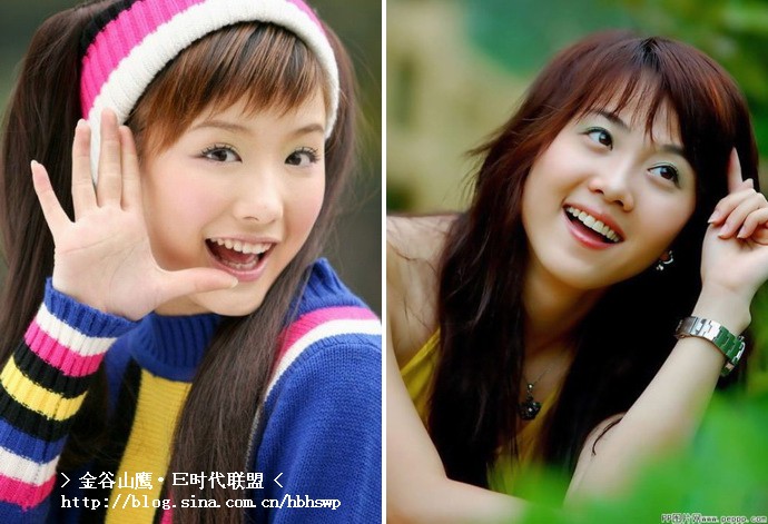 绝美的10对青春少女