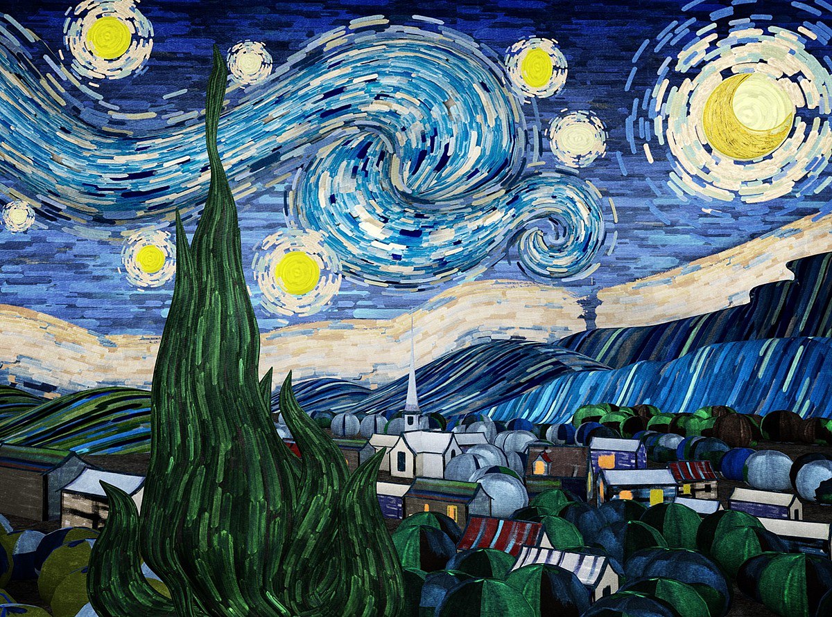 动画短片《Starry, Starry Night》繁星之夜
