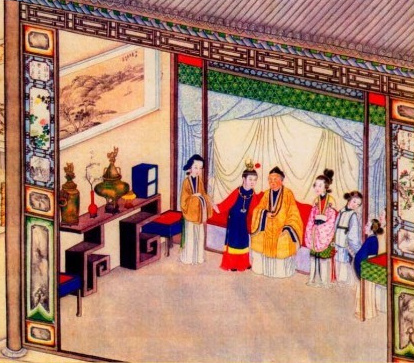 红楼梦中的插花作品