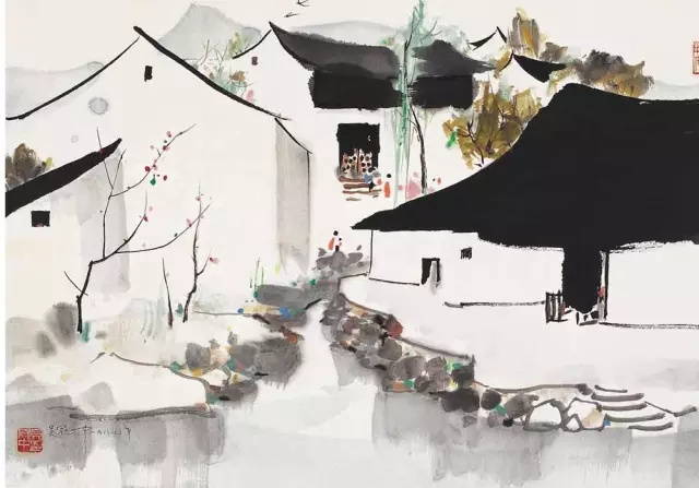 大师笔下的春色--画与诗
