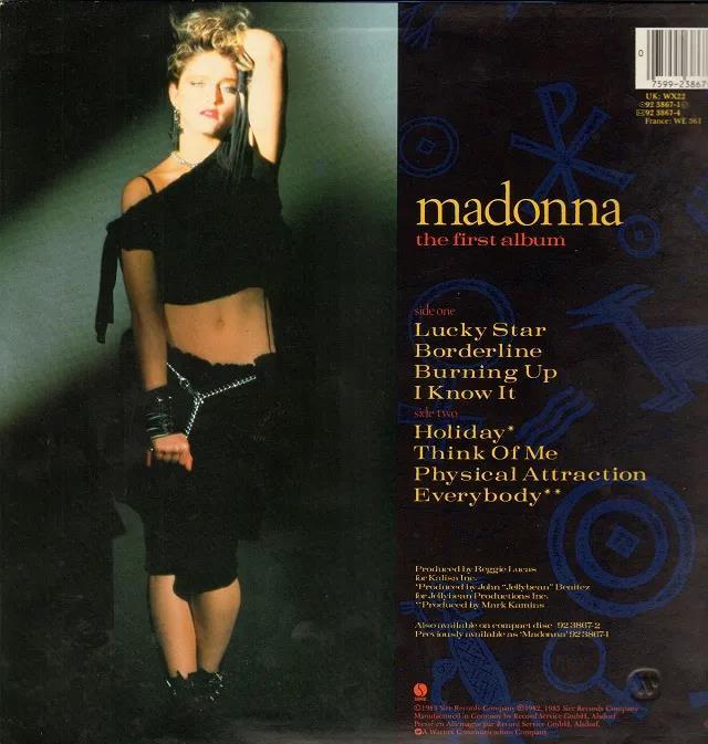 刚成名的Madonna演唱《Holiday》和《Borderline》