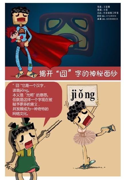 囧！解开“囧”字神秘面纱