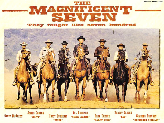 电影《七侠荡寇志》主题曲--《The Magnificent Seven》