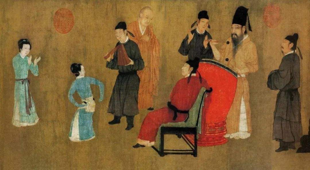 霍尊《韩熙载夜宴图》