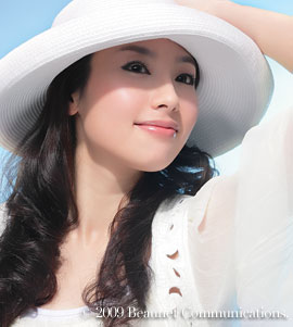 女星绝美广告海报