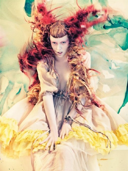 Karen Elson by Craig McDean