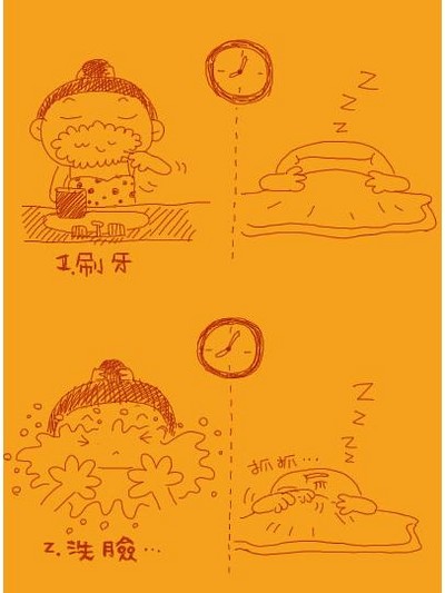 男生女生早上起床的秘密