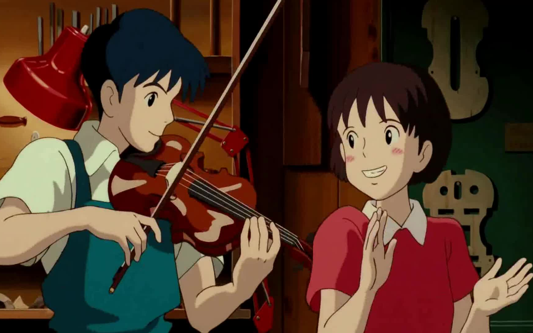 电影《侧耳倾听》插曲--《故乡的路》（原声）
