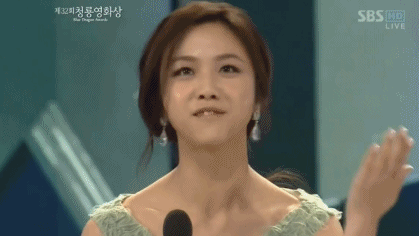 第47届韩国百想艺术大赏电影《晚秋》汤唯获奖感言