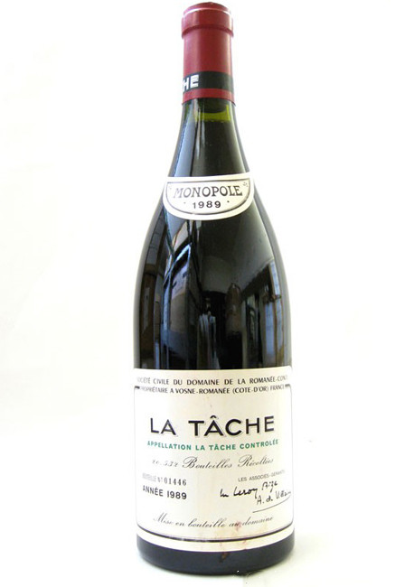DRC La Tache1989皇家级奢华红酒