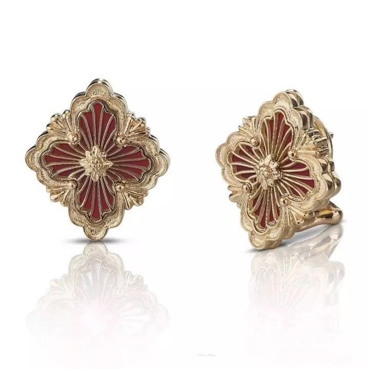 著名的珐琅珠宝布契拉提Buccellati Opera Color系列珠宝作品