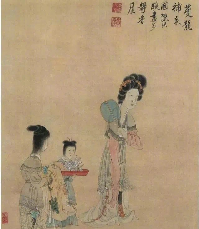 陈洪绶笔下的女性人物画