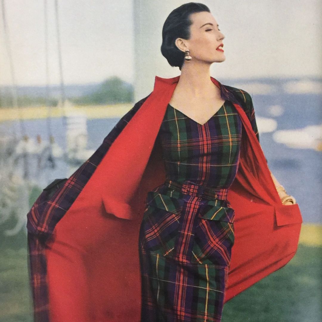 1950年代的格纹元素