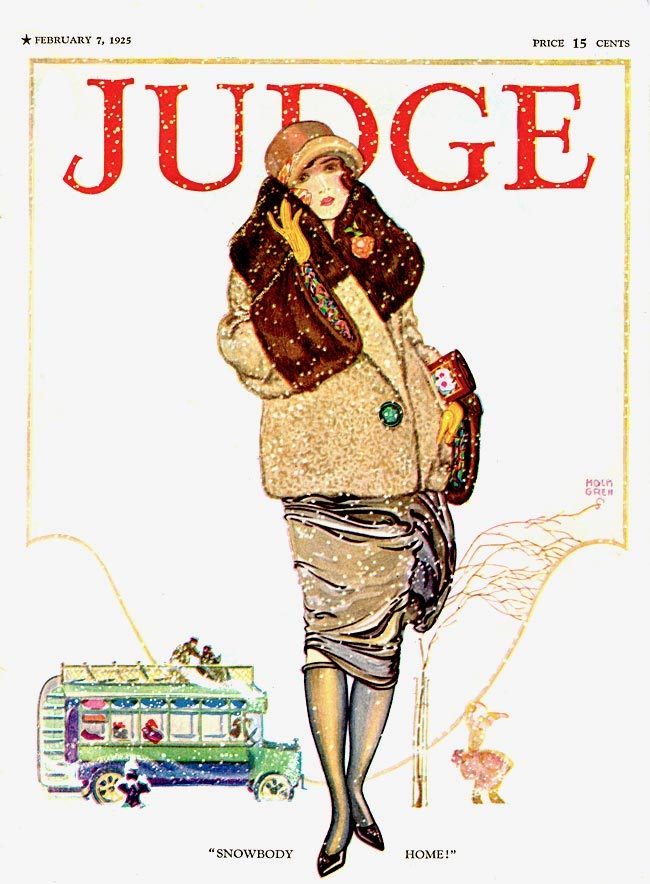 1920年代各种主题海报封面的优雅女郎们