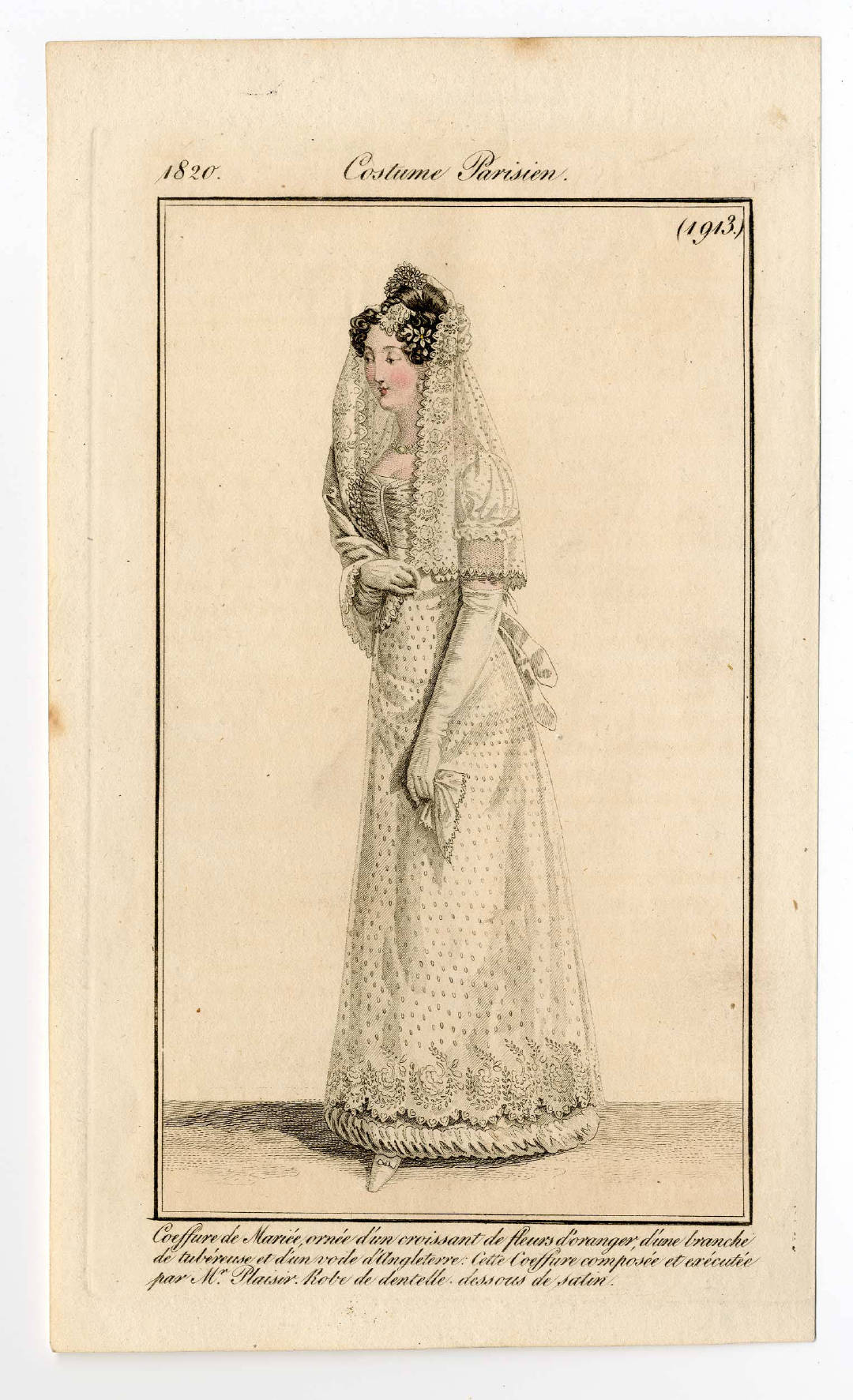 1858-1921年间的新娘婚纱款式变迁