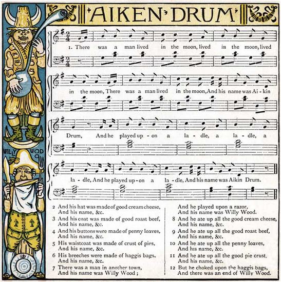 The Wiggles《Aiken Drum》（艾肯加姆）