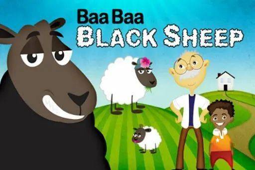 儿歌《Baa, Baa Black Sheep》（巴巴黑绵羊）