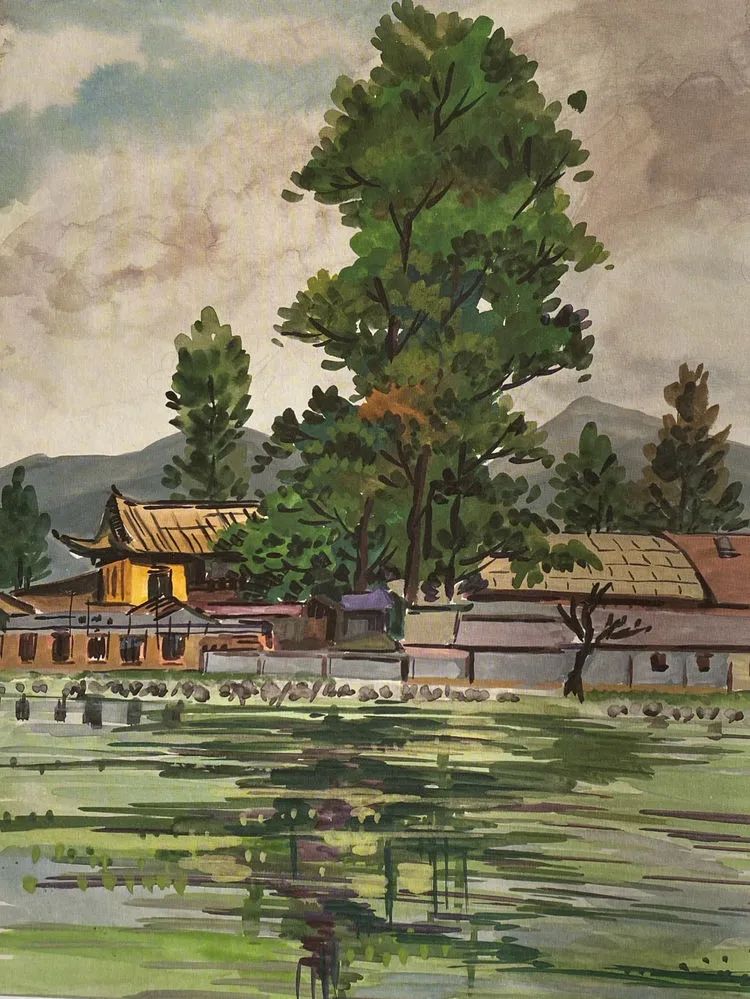 画家们笔下的老昆明--大观盛景