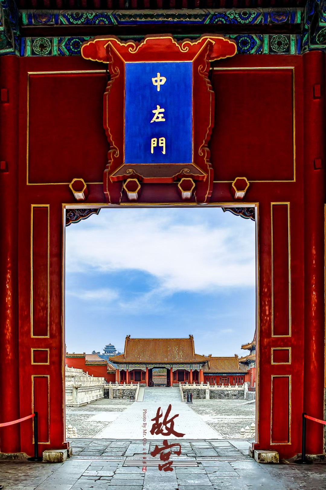 故宫大门景观照