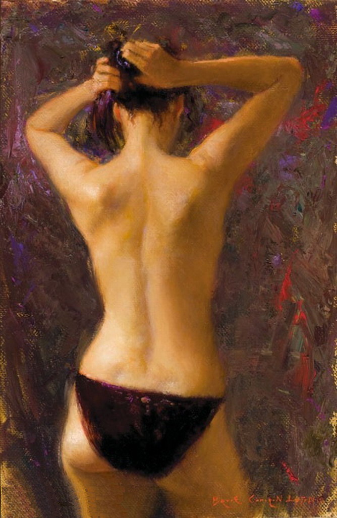 美国画家布莱斯人体油画欣赏