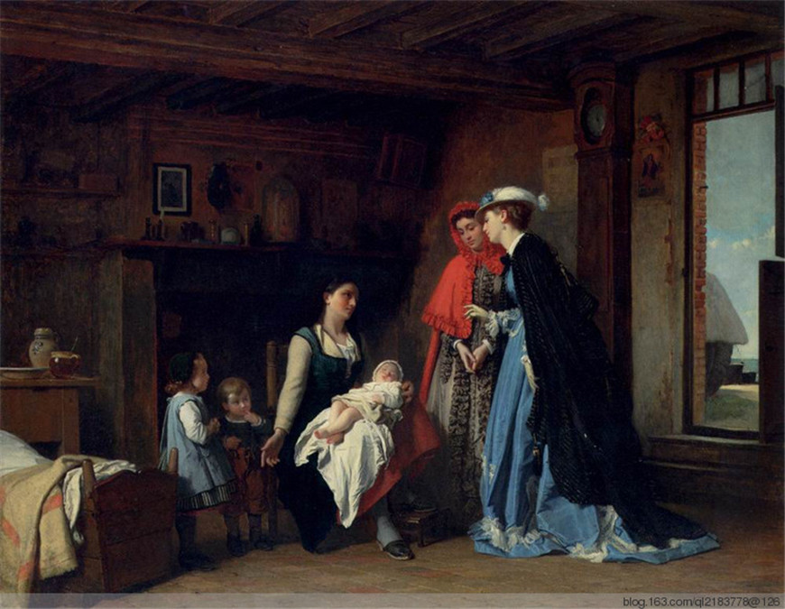 比利时Charles.Baugniet作品欣赏