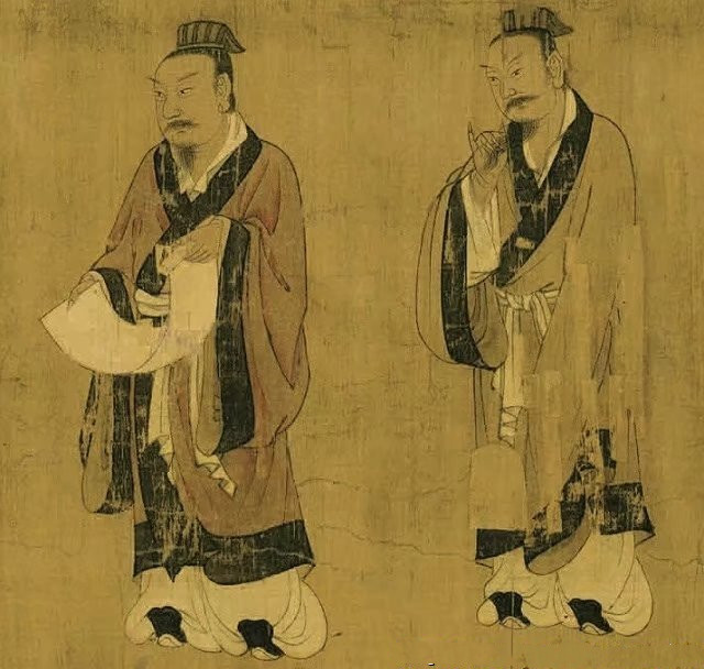 唐·阎立本《孔子弟子像》(一）