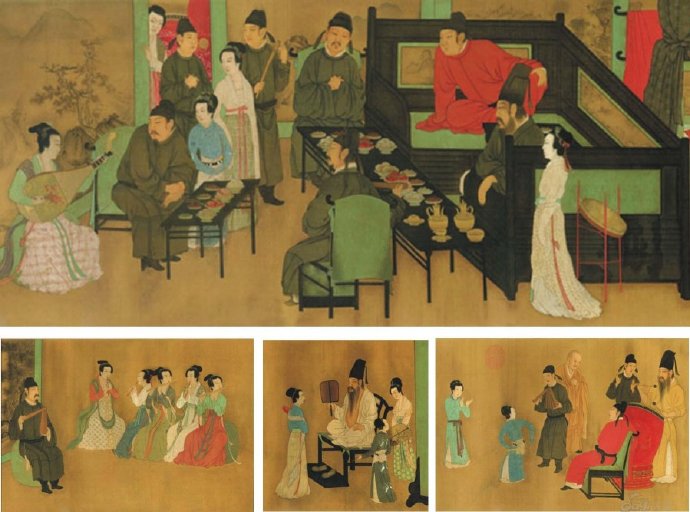 名画《韩熙载夜宴图》作品赏析