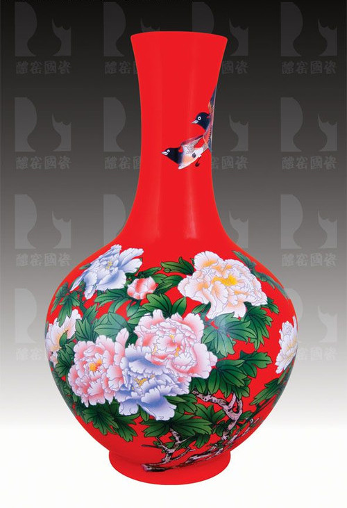 极品瓷器--中国红