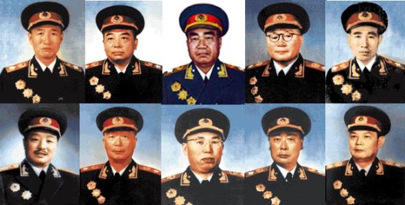 解密十大元帅的原名