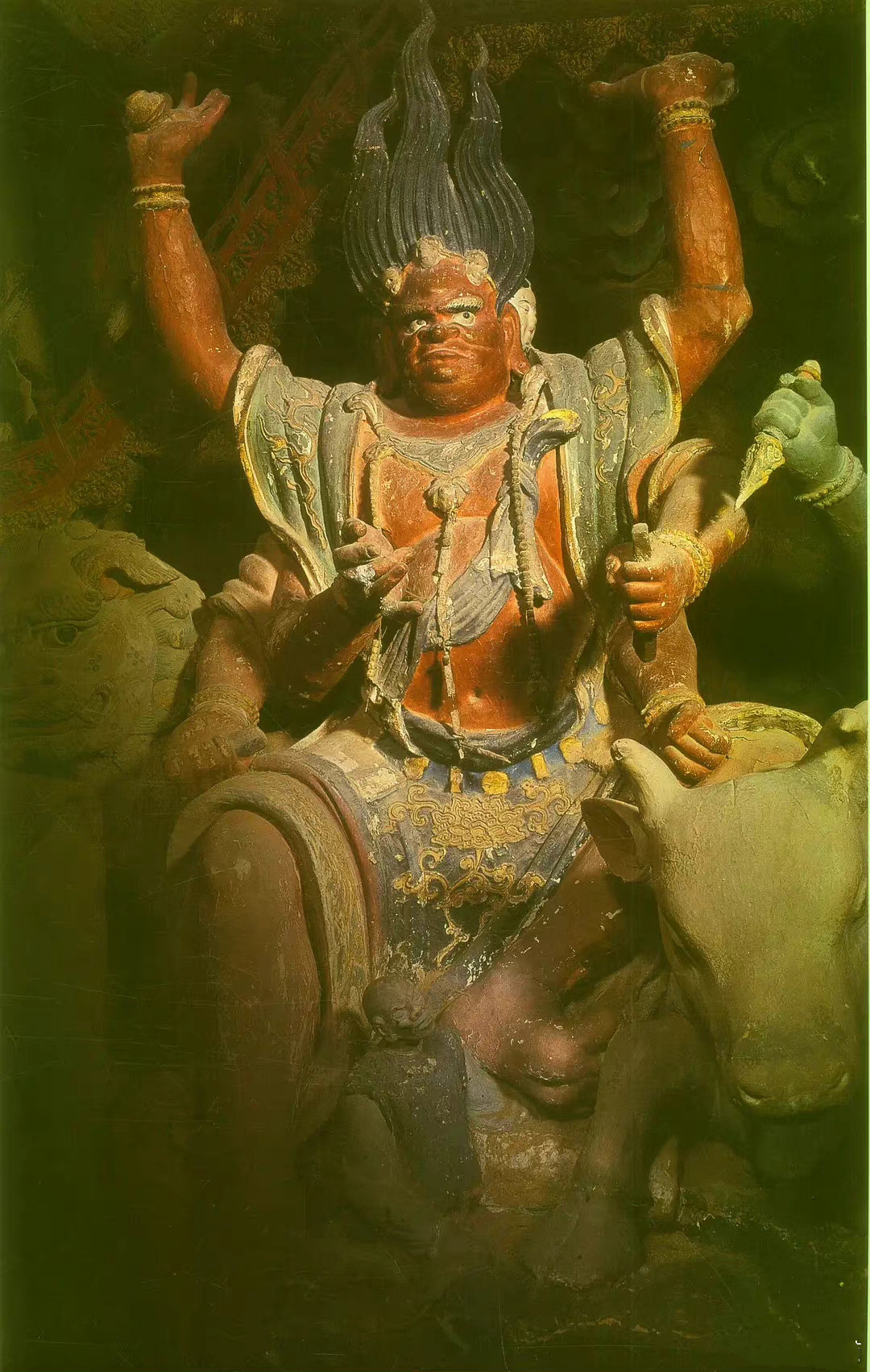 山西介休云峰寺/明代彩塑