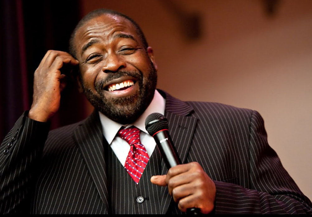 你永远不会像莱斯·布朗（Les Brown）那样看待生活
