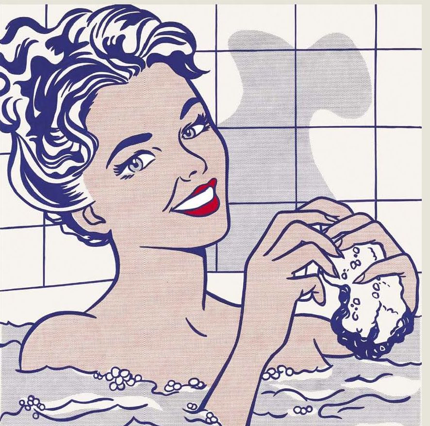 罗伊·李奇登斯坦《Woman In Bath》