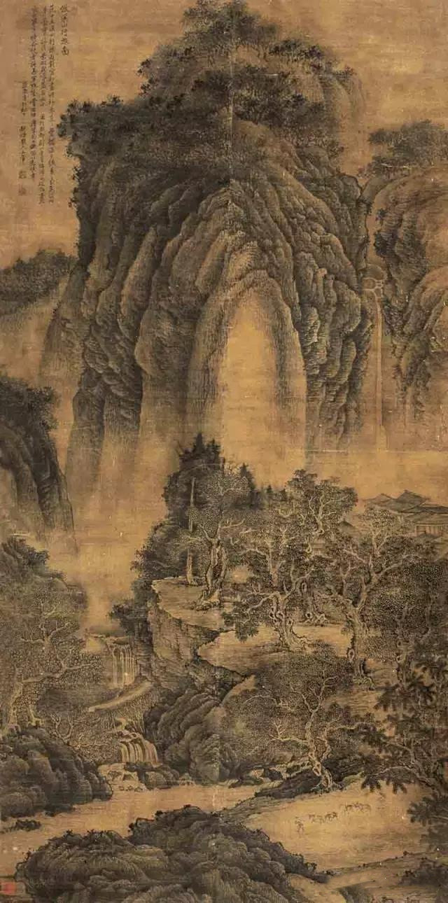 宋代画家范宽《溪山行旅图》