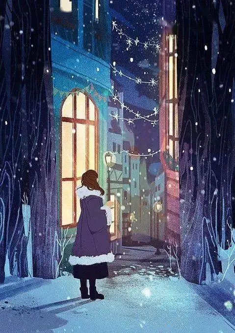 徐志摩《雪花的快乐》