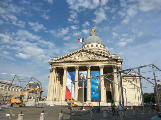 法国巴黎Panthéon（先贤祠）的傅科摆
