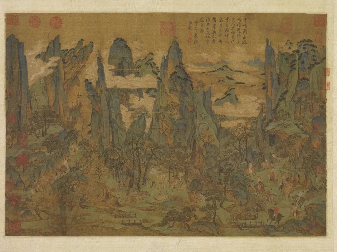 唐 · 李昭道 明皇幸蜀图