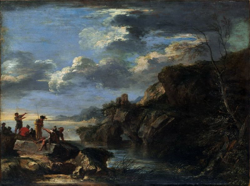罗萨《Bandits On A Rocky Coast》（礁石岸边的强盗）