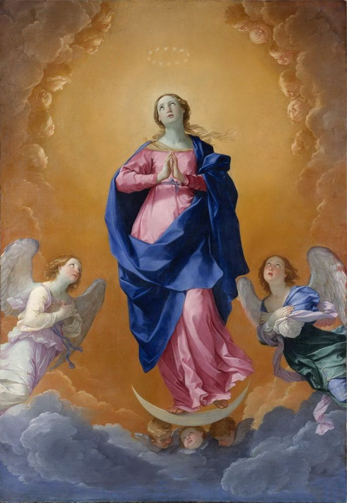雷尼《The Immaculate Conception》（圣母怀胎）