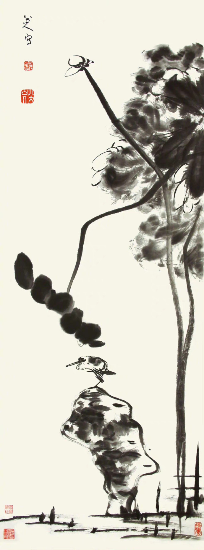 八大山人朱耷作品欣赏