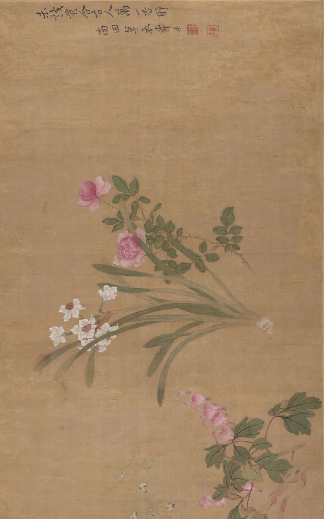 清 恽寿平《百花图》