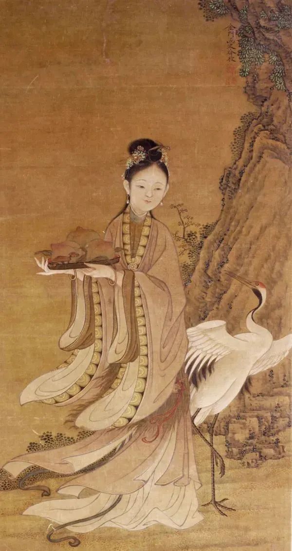 冷枚《麻姑献寿图》